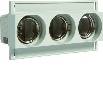 Gniazdo bezp. ceram. DIII E33 3P 63A 500V TS35 zac.pałąk. 10mm2 LE33K-3 HAGER (LE33K-3)