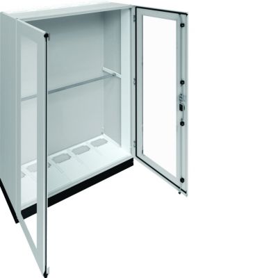 univers Rozdzielnica stojąca IP55 kl. I 1300x1850x400 + cokół 100mm drzwi transparentne FR25V1 HAGER (FR25V1)
