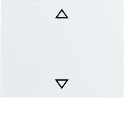 BERKER K.1 Klawisz nadrukowany symbol strzałki biały 14057109 HAGER (14057109)