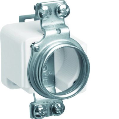 Gniazdo bezp. ceram. DIII E33 1P 63A 500V TS35 zac.pałąk. 10mm2 LE33K-SS HAGER (LE33K-SS)