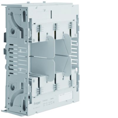 LT podstawa bezpiecz. NH2 3P 400A szyny Cu 40mm zaciski śruba M10 LT252U HAGER (LT252U)