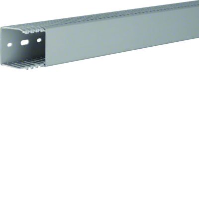 tehalit.LKG Kanał grzebieniowy PVC z pokrywą 50x50mm szary LKG5005007030B HAGER (LKG5005007030B)