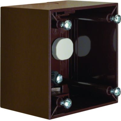 Integro Flow Puszka natynkowa 1-krotna wysoka, brąz (911512511)