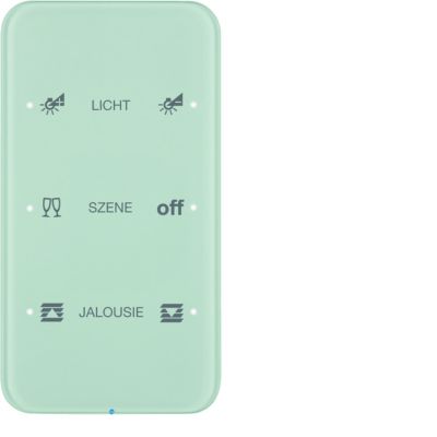 BERKER R.1 Sensor dotykowy potrójny konfigurowalny szkło biały 75143160 HAGER (75143160)