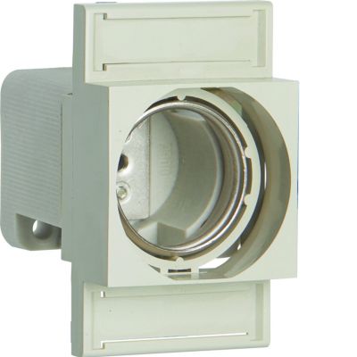 Gniazdo bezp. ceram. DIII E33 1P 63A 500V TS35 zac.pałąk. 10mm2 LE33KP HAGER (LE33KP)