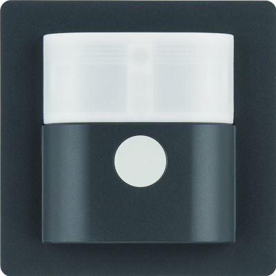 BERKER Q.x Nasadka czujnika ruchu 1,1 m antracyt aksamit lakierowana 85341126 HAGER (85341126)