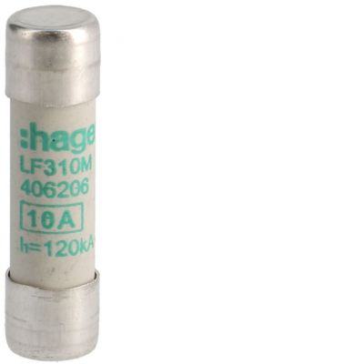 Wkładka bezpiecznikowa cylindryczna CH-10 10x38mm aM 10A 500VAC LF310M HAGER (LF310M)