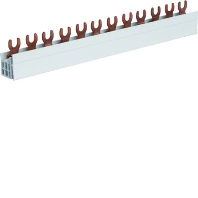 Szyna grzebieniowa widełkowa pozioma 3P 10mm2 12M KDN363A HAGER (KDN363A)