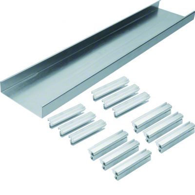 tehalit.AK Podstawa kanału napodł 2-str skos pokrywy 150x40mm stal AKU1500402 HAGER (AKU1500402)
