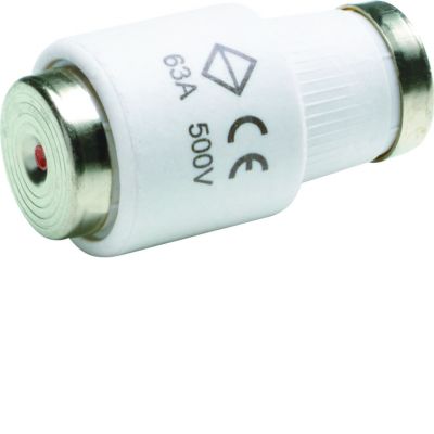 Wkładka bezpiecznikowa DIII/E33 wyk.szybkie F (Bi-Wts) 63A 500VAC LE33F63 HAGER (LE33F63)