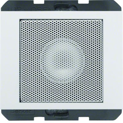 BERKER K.1 Głośnik biały 28827009 HAGER (28827009)