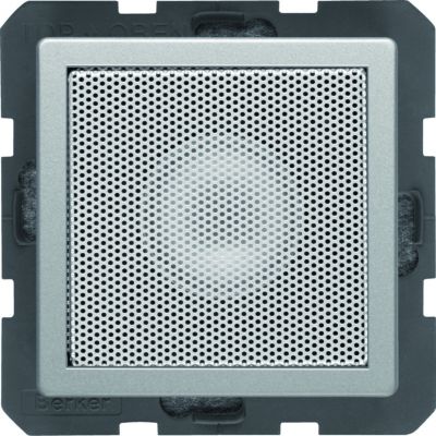 BERKER Q.x Głośnik aluminium aksamit lakierowana 28826084 HAGER (28826084)