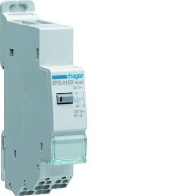 Przekaźnik bistabilny elektroniczny 1Z 230V 16A QuickConnect EPS410B HAGER (EPS410B)