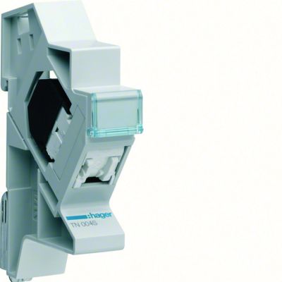 Patch moduł kat.5e UTP 1xRJ45 do TS35 TN004S HAGER (TN004S)