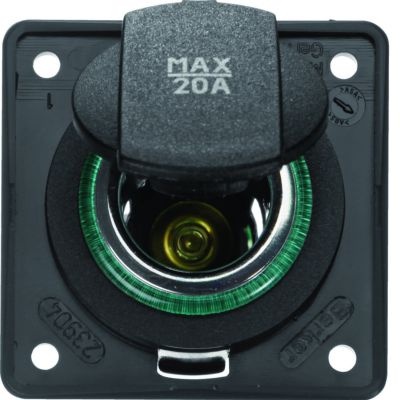 BERKER Integro Gniazdo zasilające 24V samochodowe antracyt 945702505 HAGER (945702505)