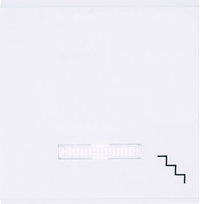 lumina Klawisz kontrolny z symbolem „Schody” biały WL6130 HAGER (WL6130)