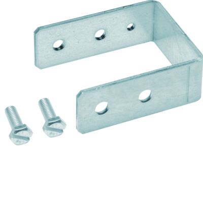 Kątownik obniżający dla szyn wsporczych wys. 50mm do płytki UT UZ50AK HAGER (UZ50AK)