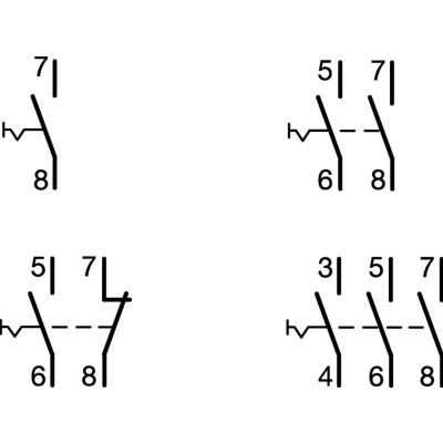 Przełącznik przyciskowy 1NO+1NC Ith=16A 230VAC SVN352 HAGER (SVN352)