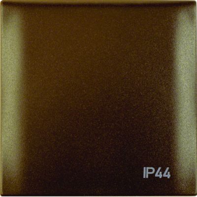 Integro Flow Ramka z pokrywą z nadrukiem  IP44 , brąz (918282591)