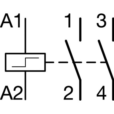 Przekaźnik bistabilny 230VAC/110VDC 2Z 16A EPN520 HAGER (EPN520)