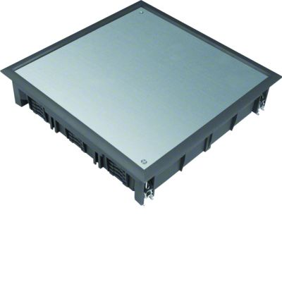 tehalit.VE-EE Pokrywa pełna VDQ12 244x244 wykładzina 5mm czarny PA VDQ12059005 HAGER (VDQ12059005)