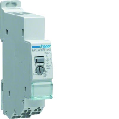 Przekaźnik bistab. elektroniczny 230V 1Z 16A z regul. opóźnien. QuickConnect EPS450B HAGER (EPS450B)