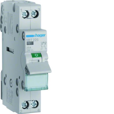 Modułowy rozłącznik izolacyjny z lampką sygnalizacyjną 2P 25A 230VAC SBT225 HAGER (SBT225)
