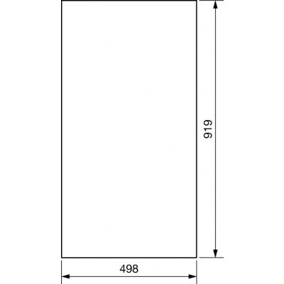 univers Drzwi lewe do obudowy IP44 950x1050mm FZ016N HAGER (FZ016N)