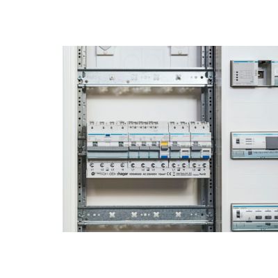 RCBO Wyłącznik różnicowoprądowy z czł. nadpr. 3x1P+N 6kA B13A 30mA Typ A QC/QBB ADZ313D HAGER (ADZ313D)