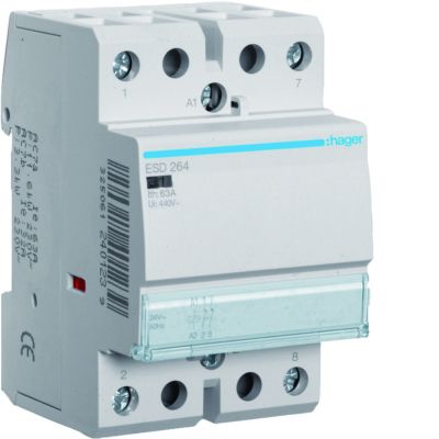 Stycznik modułowy 24V AC 2R 40A AC-7A B ESD264 HAGER (ESD264)