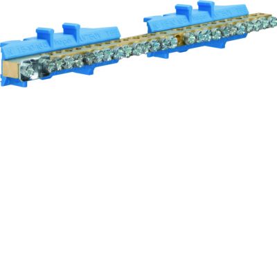 Listwa przyłączeniowa z cokołem neutralna 1x25+11x16+13x10 mm2 KM25N HAGER (KM25N)