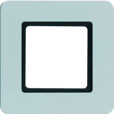 Q.7 Ramka 1-krotna do modułu podświetlenia LED, alu aksamit, lakierowany (10116104)