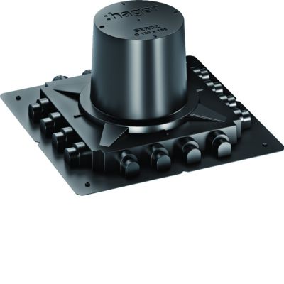 tehalit.VE-EE System szalunkowy do p.instalacyjnej R02 wys 155mm tworzywo czarny (SER02)