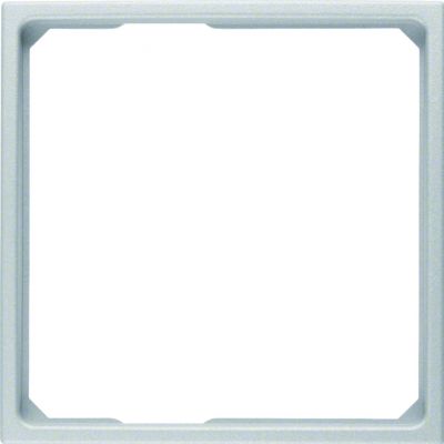 BERKER B.Kwadrat/B.7 Pierścień adaptacyjny do płytek czołowych 50x50mm aluminium 11091414 HAGER (11091414)