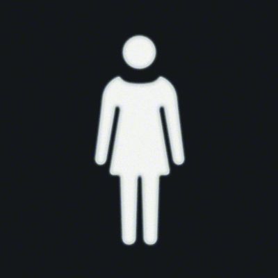 BERKER W.1 Folia do sygnalizatora świetlnego symbol kobieta 19058002 HAGER (19058002)