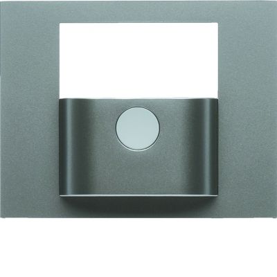 BERKER KNX e/s K.x Płytka czołowa do modułu czujnika ruchu KNX stal szlachetna lakierowana. 80960473 HAGER (80960473)