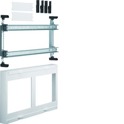 univers N Blok z szyną nośną dla 4xNH00(8xNH000) 300x500mm UD22D4B HAGER (UD22D4B)