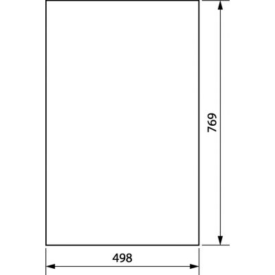 univers Drzwi lewe do obudowy IP44 800x1050mm FZ012N HAGER (FZ012N)