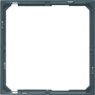 BERKER B.X Pierścień oddzielający do płytki czołowej antracyt 11091606 HAGER (11091606)