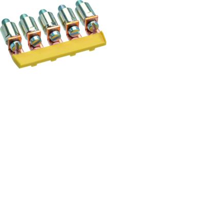 Mostek izolowany 6mm2 5-krotny KWJ06B5 HAGER (KWJ06B5)
