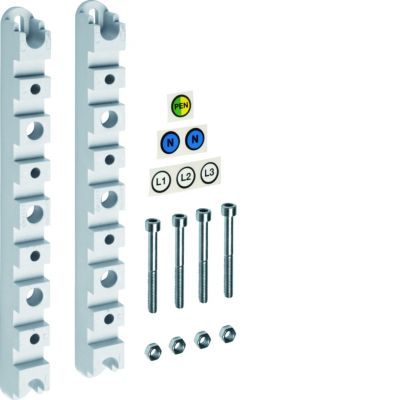 univers N HC uchwyt szyn zbiorczych UST4 1250A dla Cu 2x 30x10 4-biegunowy UST446 HAGER (UST446)