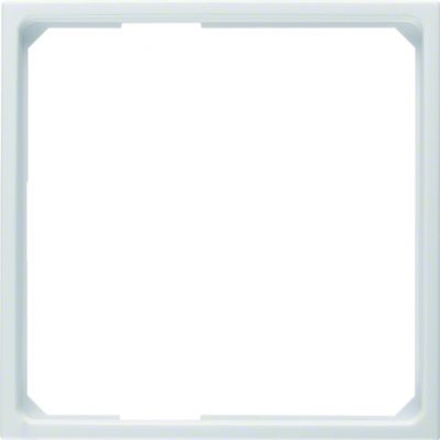 BERKER B.X/S.1 Pierścień adaptacyjny do płytek czołowych 50x50mm biały 11099089 HAGER (11099089)