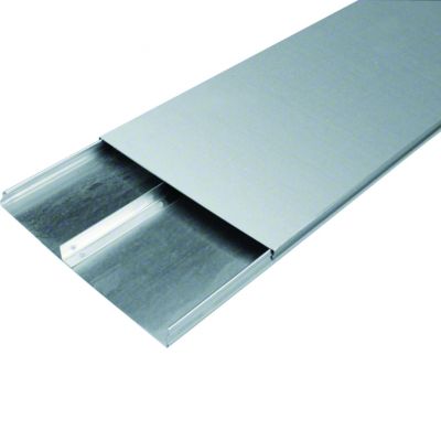 tehalit.UK Kanał do wylewki podłogowej 2-komorowy 340X28mm stal UK340282 HAGER (UK340282)
