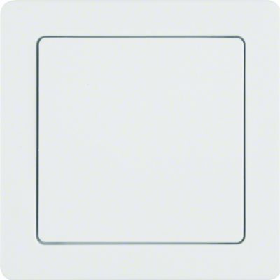 BERKER Q.1 System przywoławczy Zasilacz z ramką biały aksamit 52046089 HAGER (52046089)