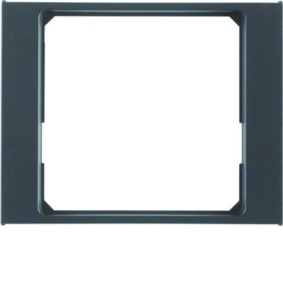 BERKER K.1 Pierścień adaptacyjny do płytki czołowej 50x50mm antracyt mat lakierowana 11087106 HAGER (11087106)