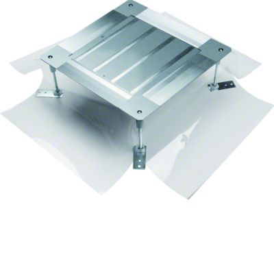 tehalit.UK Uniwersalna puszka podłogowa na nóżkach rozmiar 2 165-215mm stal UDH2165215 HAGER (UDH2165215)