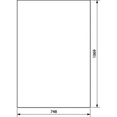 univers Drzwi lewe do obudowy IP44/54 1100x1300mm FZ025N HAGER (FZ025N)