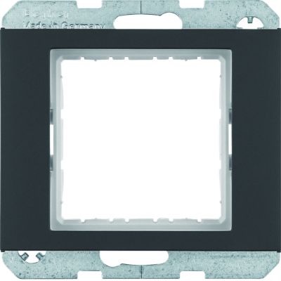 BERKER K.1 Zestaw adaptacyjny do modułów systo 45x45mm antracyt mat 14407006 HAGER (14407006)