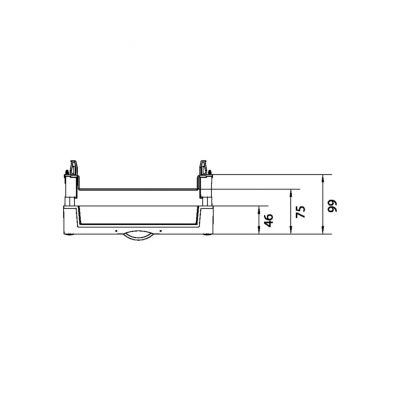 univers N 450x250mm podzespół dla wyłącznika mocy H3+ P250 (UK31LH1)