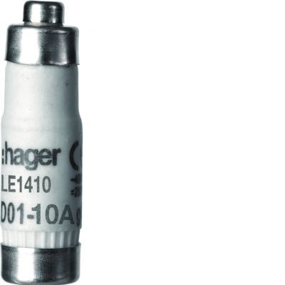 Wkładka bezpiecznikowa D01 gG 10A 400VAC LE1410 HAGER (LE1410)